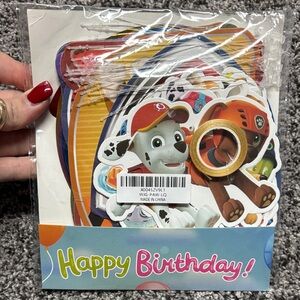 Paw Patrol Birthday Decoration Set